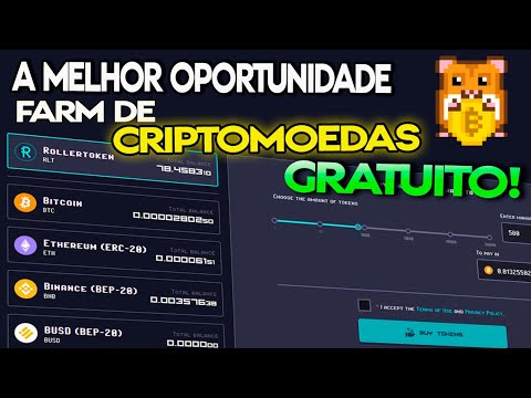 MELHOR PROJETO GRATUITO PARA FARMAR CRIPTOMOEDAS - ROLLER COIN