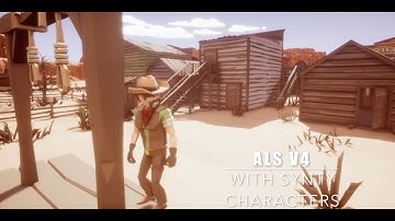 UE5: Synty Polygon Characters in ALSv4