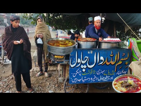 AMAZING FOOD AT STREET FOOD PAKISTAN 😍 DESI PAKISTANI BREAKFAST VIDEOS COLLECTION - NON VEG FOOD
