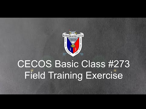 Naval Civil Engineer Corps Officers School  Basic Class #273 Field Training Exercise