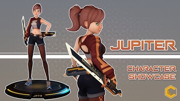 Project: JPTR - 3D Character showcase