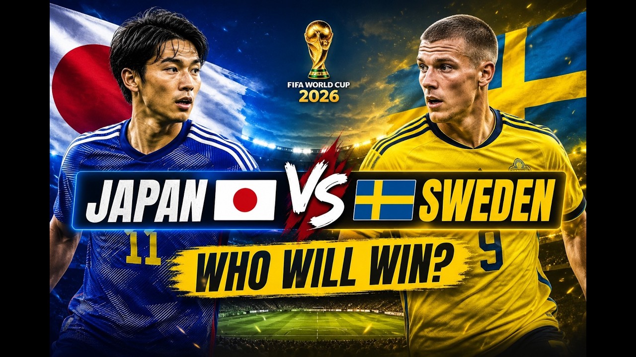 Japan vs Sweden – World Cup Showdown Preview | Who Will Win? - YouTube