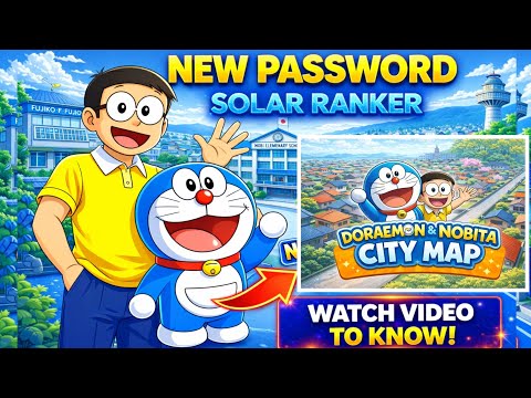 Doraemon and Nobita Map Password in this video, Doraemon map password @Solar_ranker 