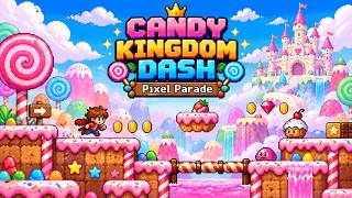Candy Kingdom Dash 🍭 | Retro Platformer & Arcade Game Music — 16-Bit Chiptune screenshot 5