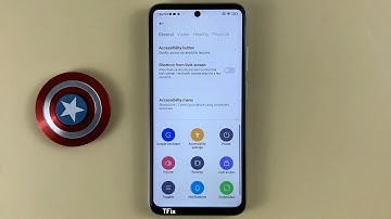 Accessibility button, How to turn off the humanoid icon on Xiaomi Redmi 10 Android 12