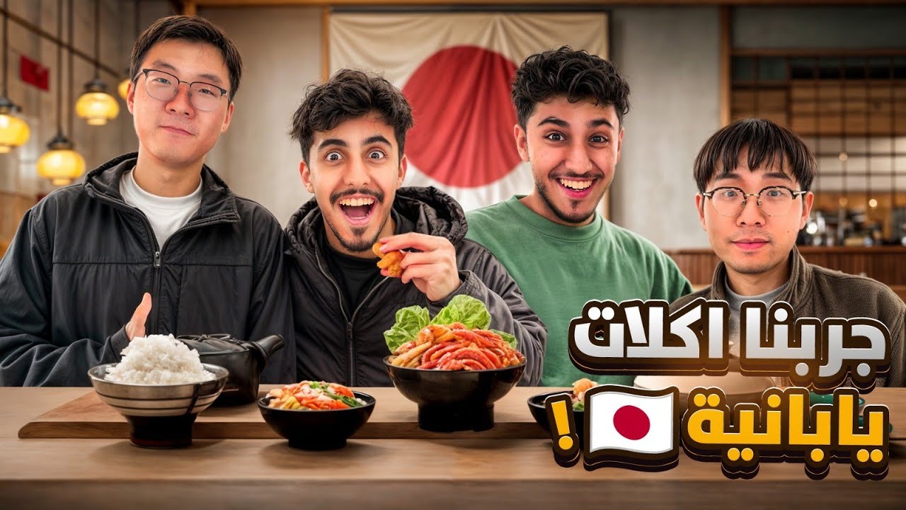 جربنا اغرب مطعم ياباني!! (ماتوقعنا الطعمم😳)