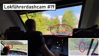Dashcam Lokführer Blaulicht, E-Scooter Und Eine Reh-Compilation