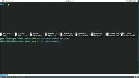 Tutorial - Como crear un archivo de ejecución (script) en LINUX