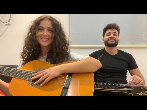 ان راح من ك يا عين عزف قانون وجيتار