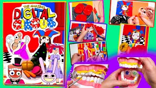 DIY♥THE AMAZING DIGITAL CIRCUS LAST FOOD STORY GAMING BOOK / POMNI STORY +CAINE CAVITY, RAGATHA HAIR