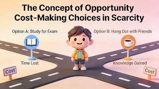 The Concept of Opportunity Cost - Making Choices in Scarcity (7 Minutes)