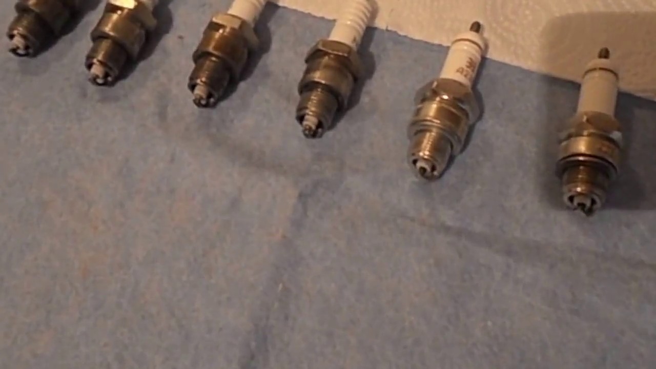 Чистка свечей зажигания ч.2. - YouTube