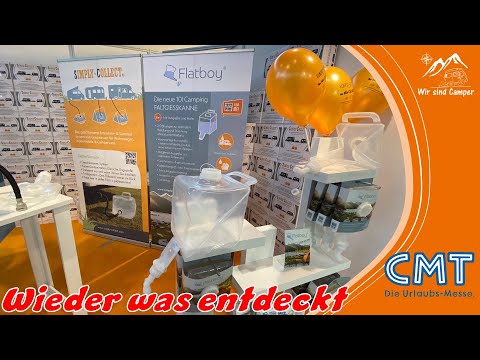 Der FLATBOY ist die perfekte Faltgießkanne | entdeckt auf der CMT 2024