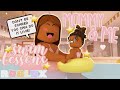 Mommy & Me SWIM LESSONS! *BABY'S FIRST TIME* Roblox Bloxburg Roleplay