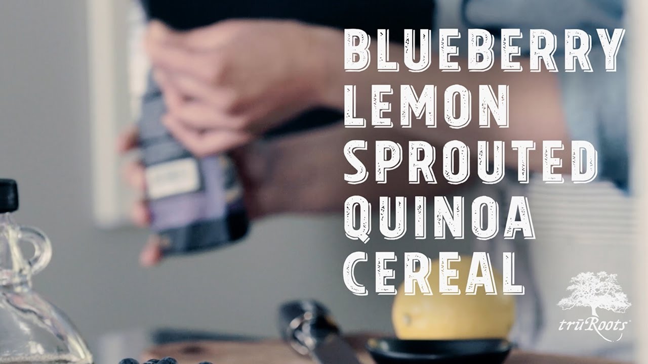 truRoots® Recipe: Blueberry Lemon Sprouted Quinoa Cereal