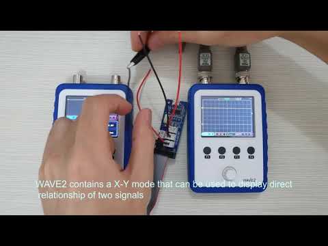 Wave2 2 Channel Portable Oscilloscope Diy Kit