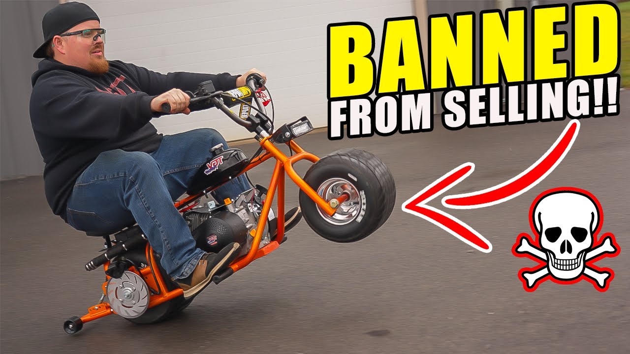 Мини-байк, который вы не должны были увидеть!!