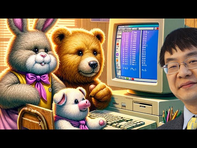 Bunny, Bear and Piglet: Meet the Windows 95 Team Mascots from