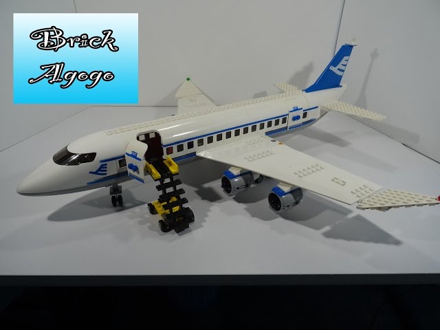 crush nederdel Tilfældig Lego City 7893 Passenger Plane - Lego Speed Build - YouTube