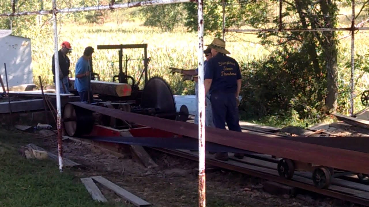 Steam Powered Sawmill YouTube