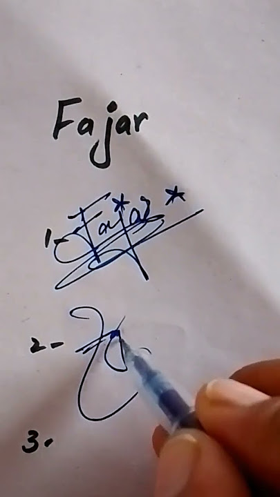 Fajar name signatures. Subscribe for more videos @StyleSignatures2455