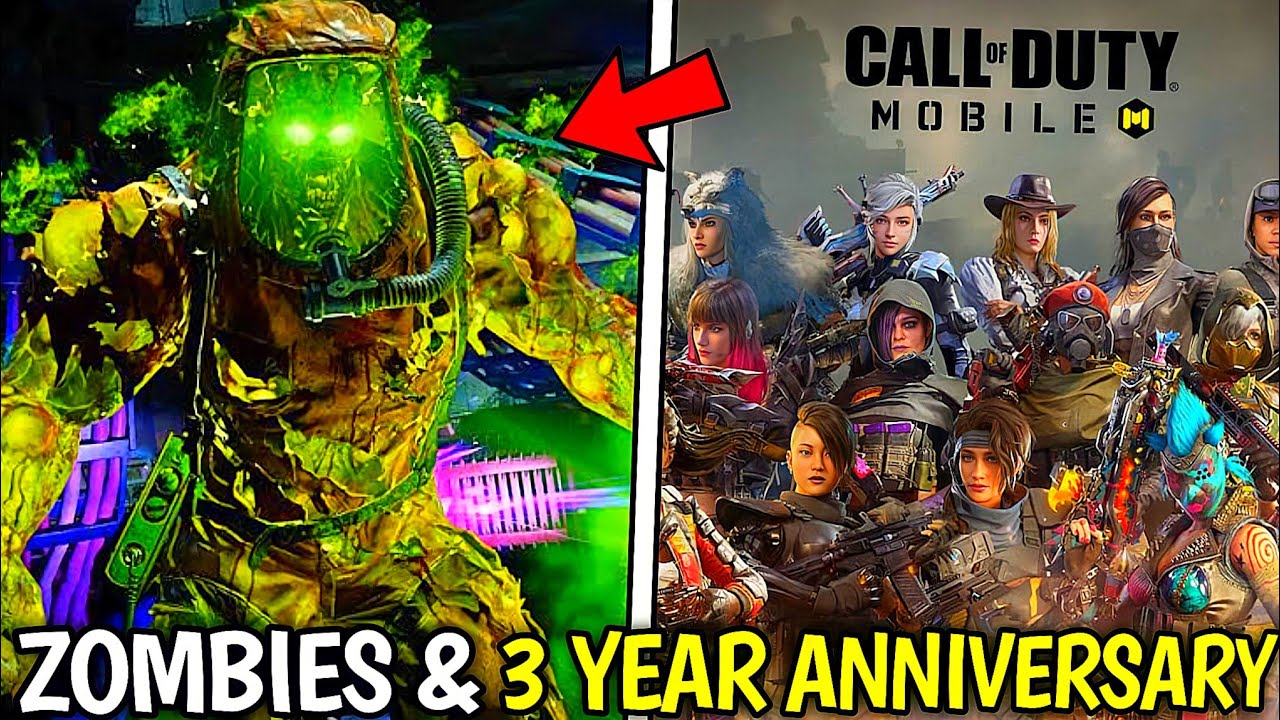 Zombies + 3 Year Anniversary Release Info + Butterfly Knife Gameplay! Call Of Duty Mobile! YouTube