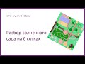 Дизайн солнечного сада на 6 сотках