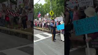 Cape May Courthouse, NJ for No Kings demonstration