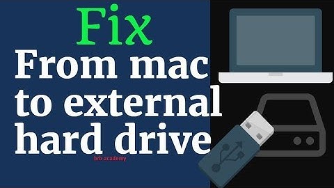 Cannot Copy File From Macbook to External Hard Drive || How to Fix it