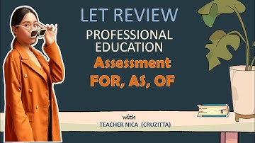 ASSESSMENT FOR, AS, OF LEARNING | LET REVIEW | LET QUESTIONS | RATIO