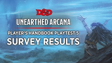 New Survey Results | Player