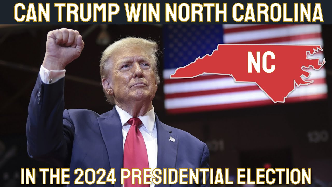 Can Donald Trump win the state of North Carolina in 2024? - YouTube