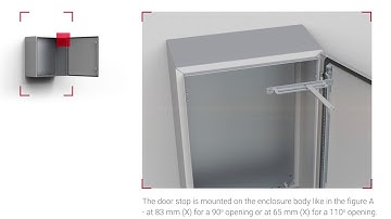 Door stop - ADO | nVent HOFFMAN