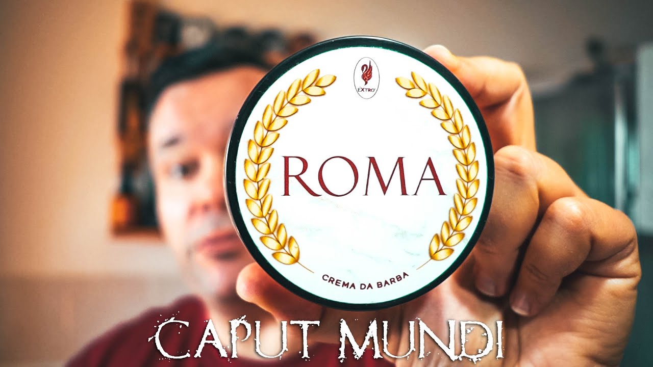 Saponde da Barba Extrò Cosmesi - ROMA con rasoio Impero di TGS