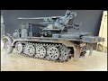 SEMIORUGA sdkfz 3.7cm Flak36 auf BRONCO models