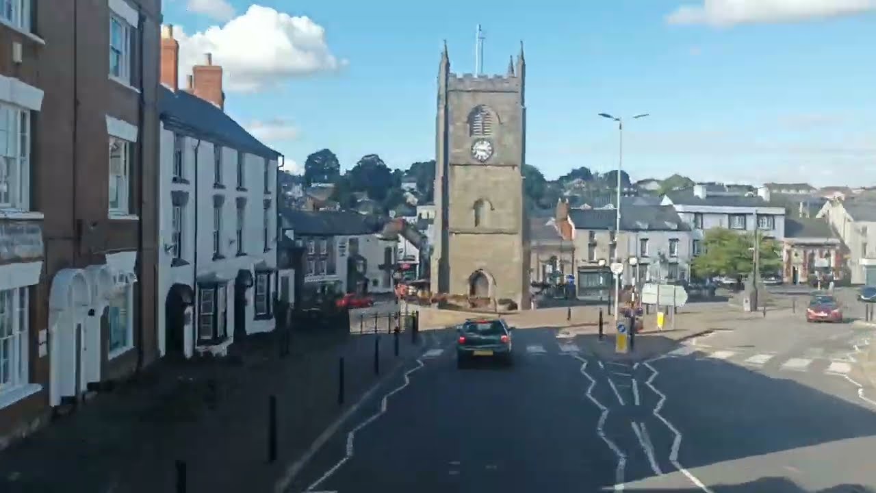 🇬🇧 BUS ROUTE TIMELAPSE | Stagecoach West 23: Gloucester ➔ Coleford