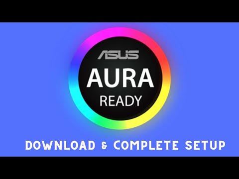 How to download Asus Aura - step by step