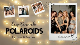 How to make POLAROID PHOTOS using Picsart | Picsart Tutorial | Polaroid Photo Editing  | Love Carlos screenshot 3