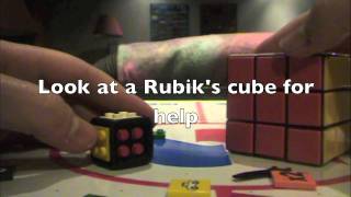 how to make a lego 1x1 rubik s cube