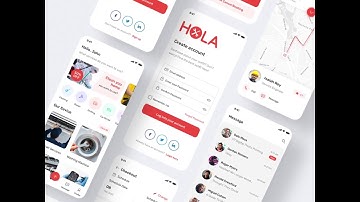 Hola Service App UI KIT