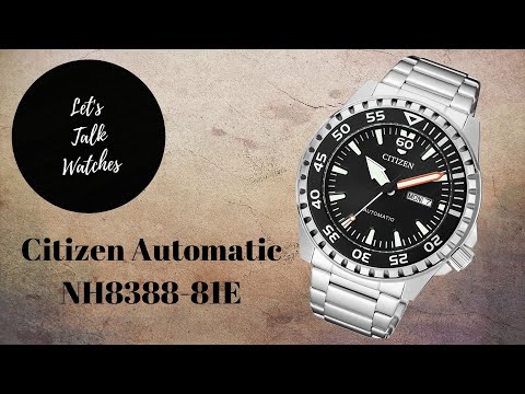 Citizen Automatic NH8388-81E - A Diver (Style) Watch - YouTube