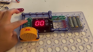 Snap Circuits Skill Builder Gamify: Games Selector and Six Sided Dice Game