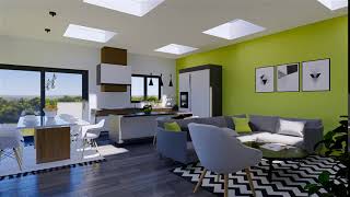 Vario by VELUX - house extension daylight design rooflights