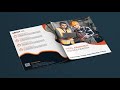 Adobe illustrator cc | how to design Simple Company Profile | Adobe illustrator cc