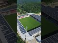 El estadio más pequeño de esta edición del Bundesliga, Voith-Arena.