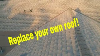 How to replace a shingles roof