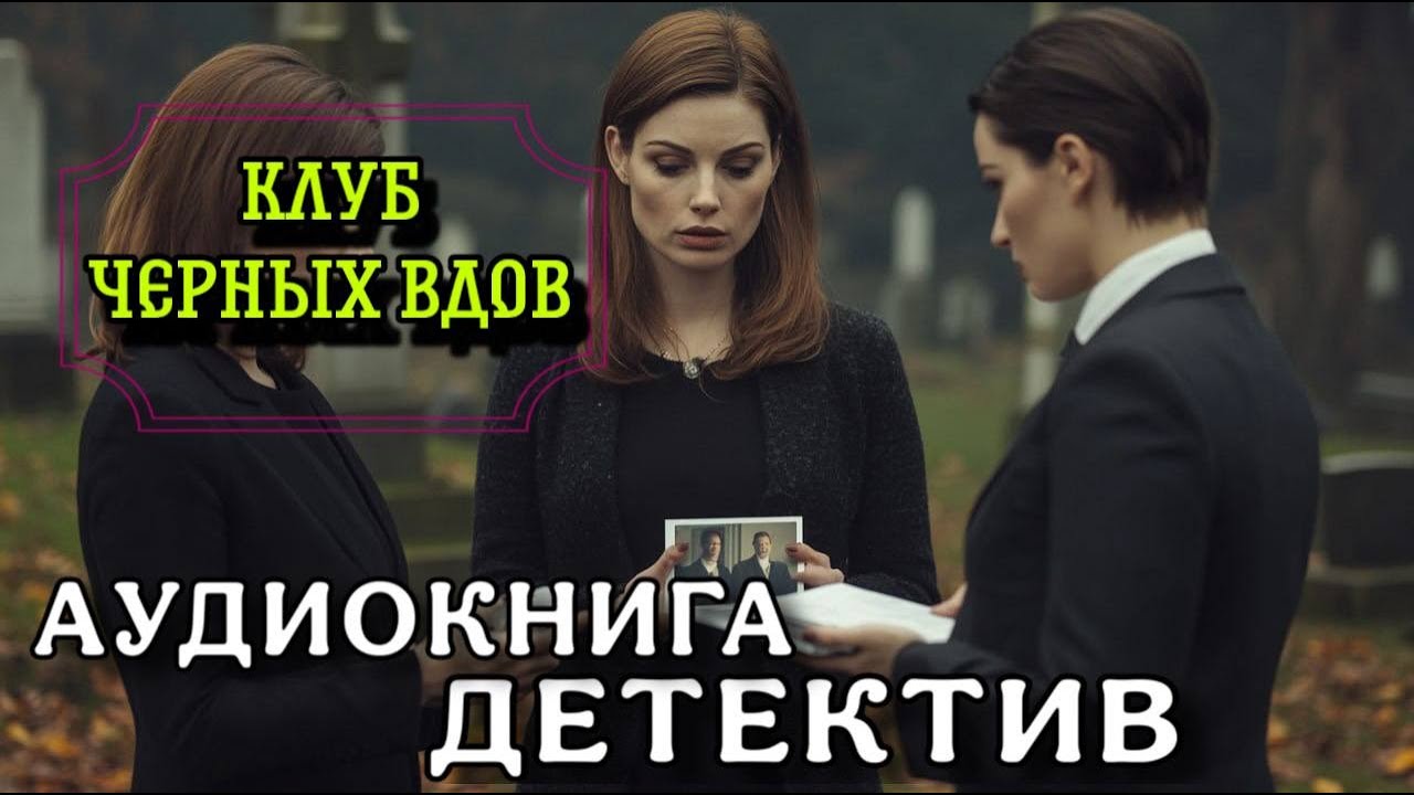ПОЛНАЯ АУДИОКНИГА ДЕТЕКТИВ : КЛУБ ЧЕРНЫХ ВДОВ