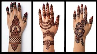 Bridal Mehndi Design 2026 | Easy Arabic Mehndi Design Full Hand screenshot 4