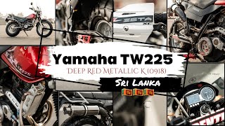 𝗬𝗮𝗺𝗮𝗵𝗮 𝗧𝗪225  𝐃𝐞𝐞𝐩 𝐑𝐞𝐝 𝐌𝐞𝐭𝐚𝐥𝐥𝐢𝐜 𝐊 (0918) - Sri Lanka | මීගමුවේ තියෙන ලංකාවේ සුපිරිම TW225 එක මෙන්න!