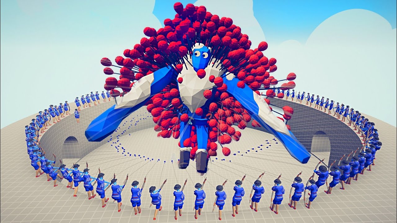 100x BALLOON ARCHER vs EVERY UNIT - Totally Accurate Battle Simulator TABS
